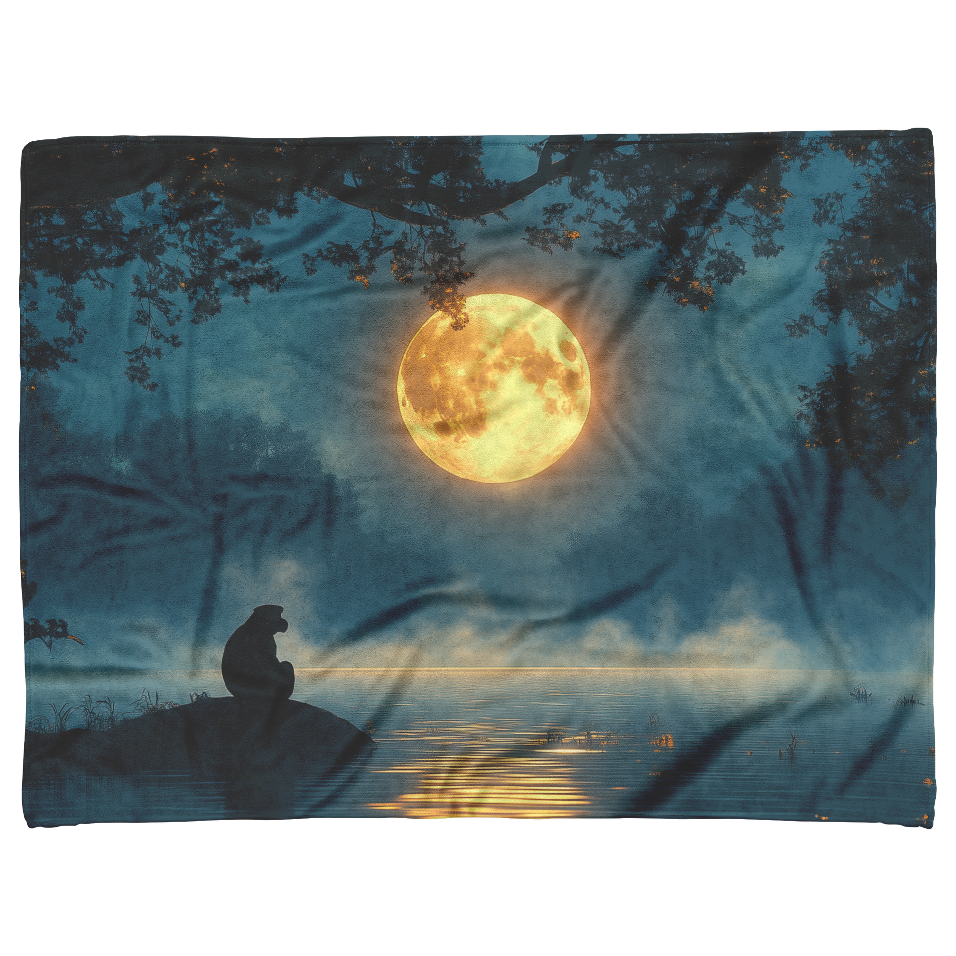 Howler_Monkey_Silhouetted_Against_a_Glow_H_Blanket_AS_Flat_Mockup.png