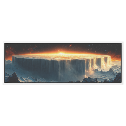 Intricate_Cosmic_Map_Flat_Earth_Ice_Wall_White_Framed_Canvas_H_Panoramic_Main_Mockup.png
