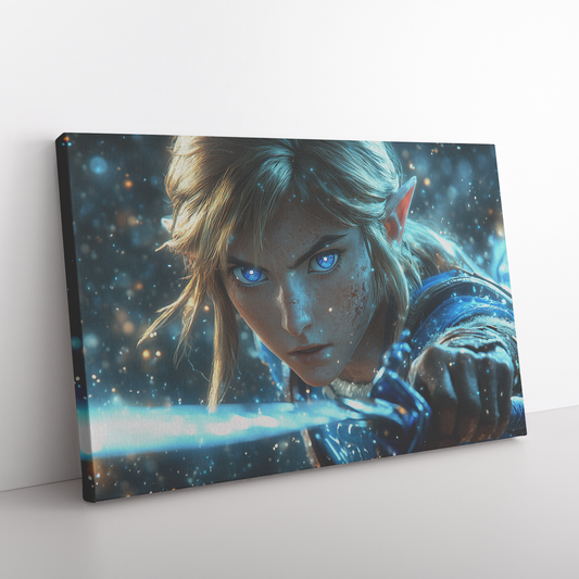Legendary_Warrior_Swinging_Glowing_Sword_H_Rectangle_Angle_Floor_Mockup.png