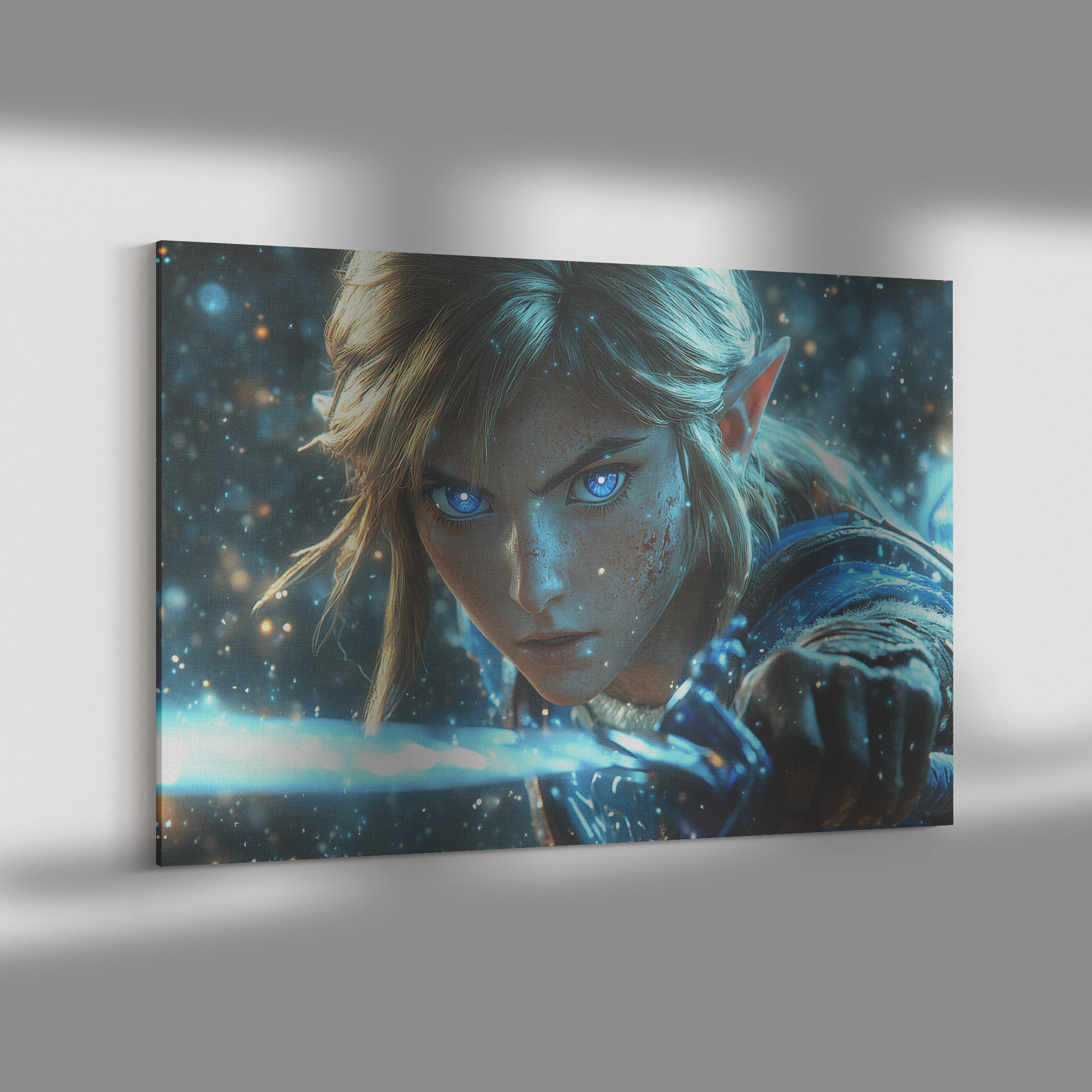 Legendary_Warrior_Swinging_Glowing_Sword_H_Rectangle_Dramatic_Shadow_Mockup.png