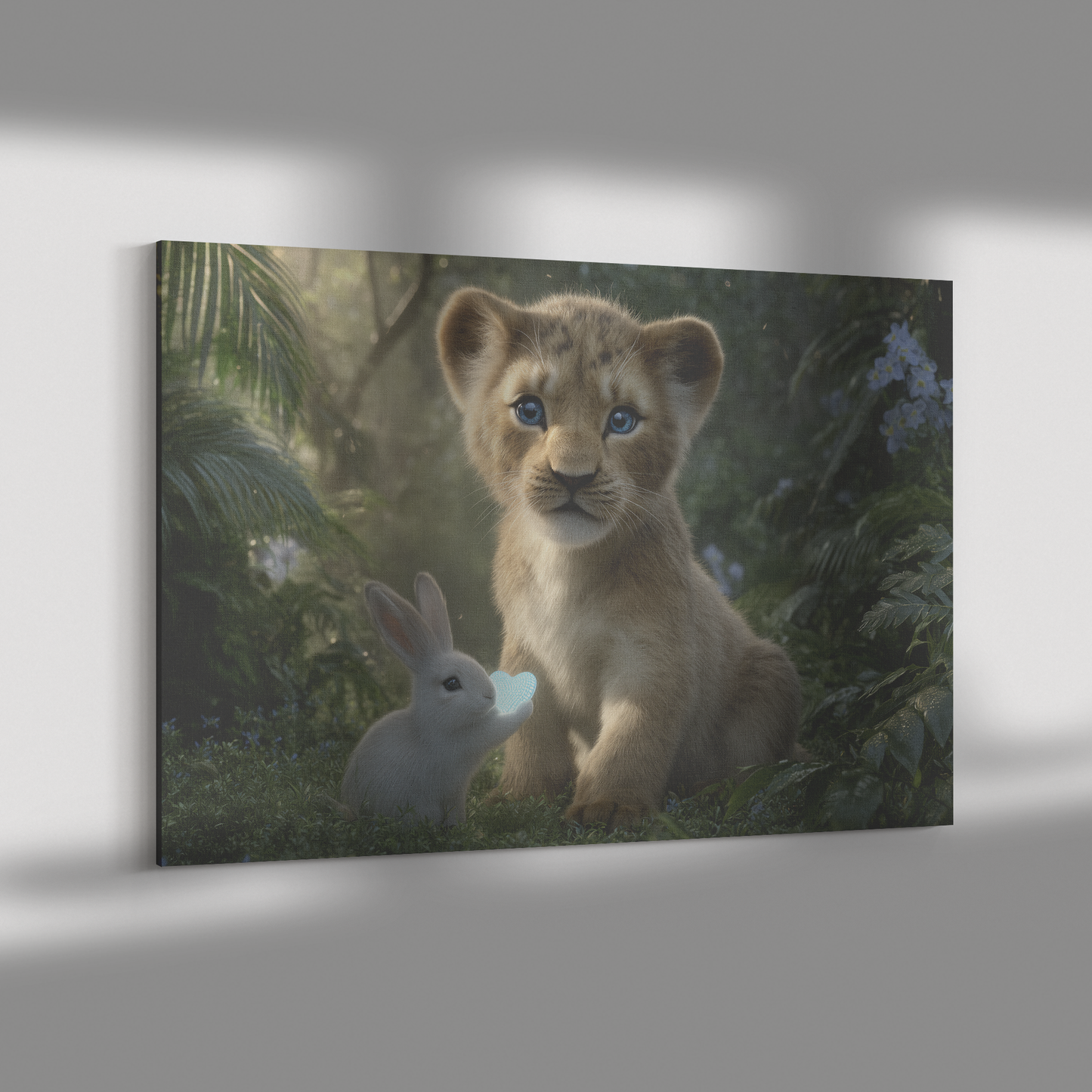 Lion_Cub_Giving_Heart_to_Bunny_Valentine_H_Rectangle_Dramatic_Shadow_Mockup.png_15355434