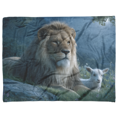 Lion_Laying_Protectively_Beside_Lamb_Und_H_Blanket_AS_Flat_Mockup.png