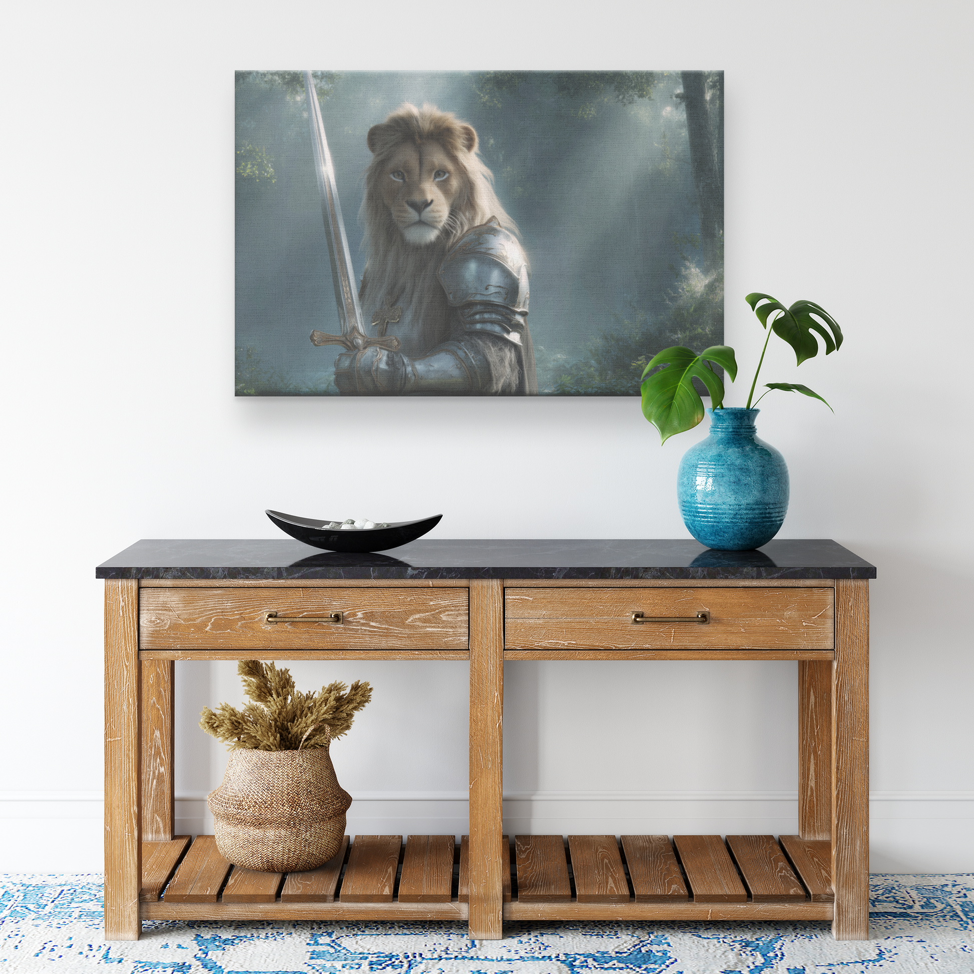 Lion_in_Golden_Armor_with_Cross_Sword_Re_H_Rectangle_Smaller_Lifestyle_Mockup.png_15486703