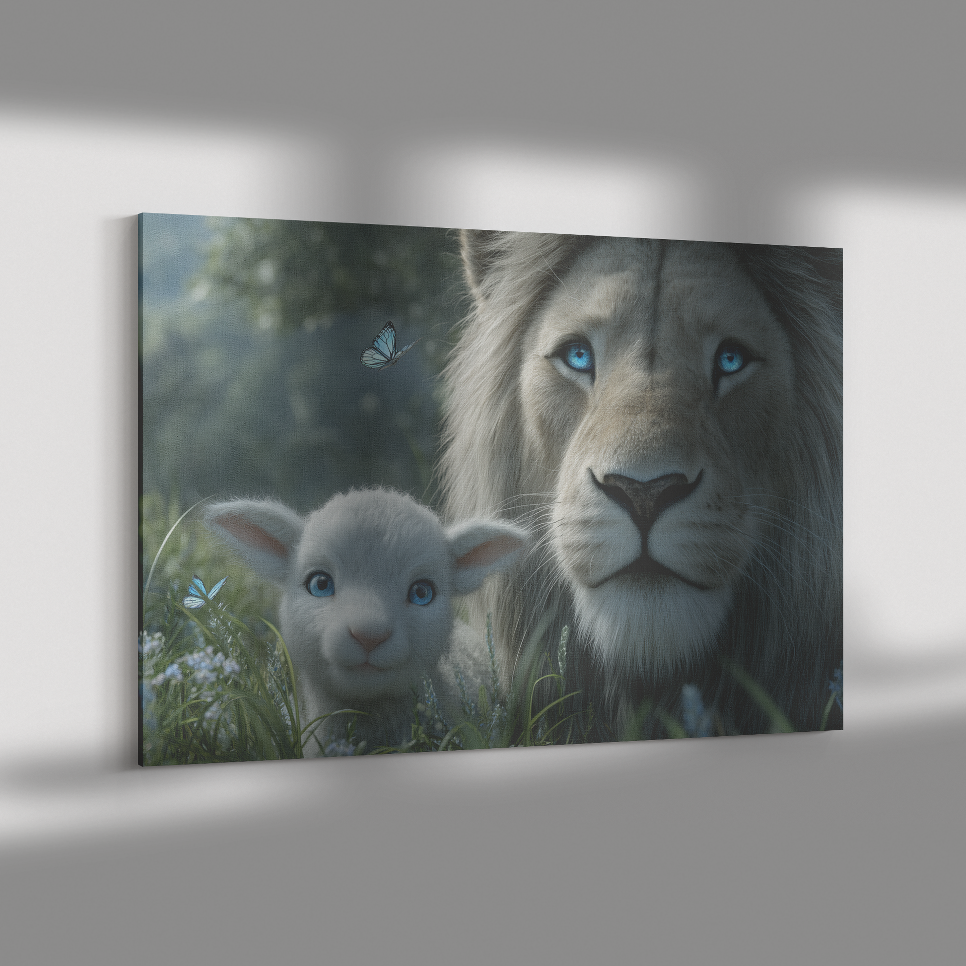 Lion_with_Blue_Eyes_Resting_Beside_Sleep_H_Rectangle_Dramatic_Shadow_Mockup.png_15486530