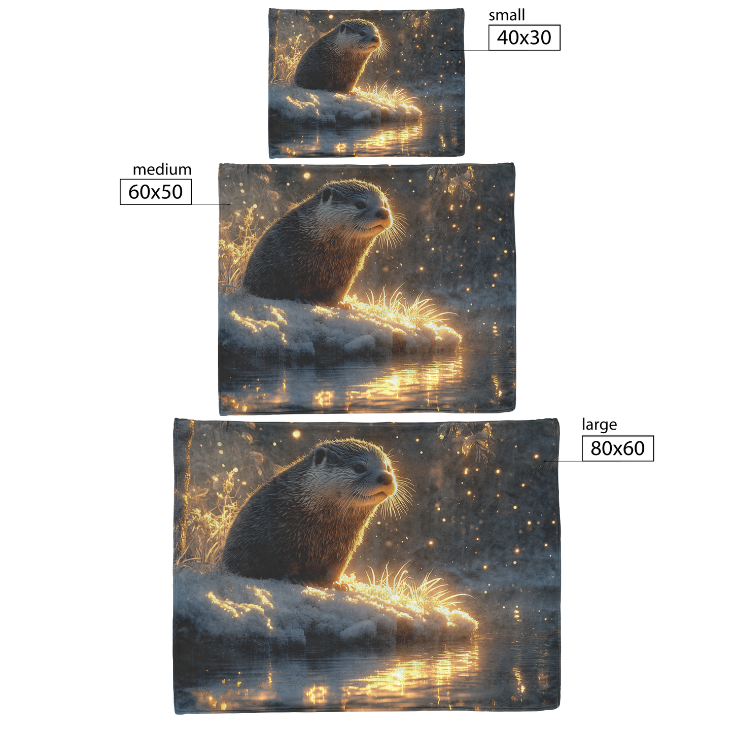 Lone_Otter_on_a_Glowing_Riverbank_Surrou_H_Blanket_Size_Options_Mockup.png