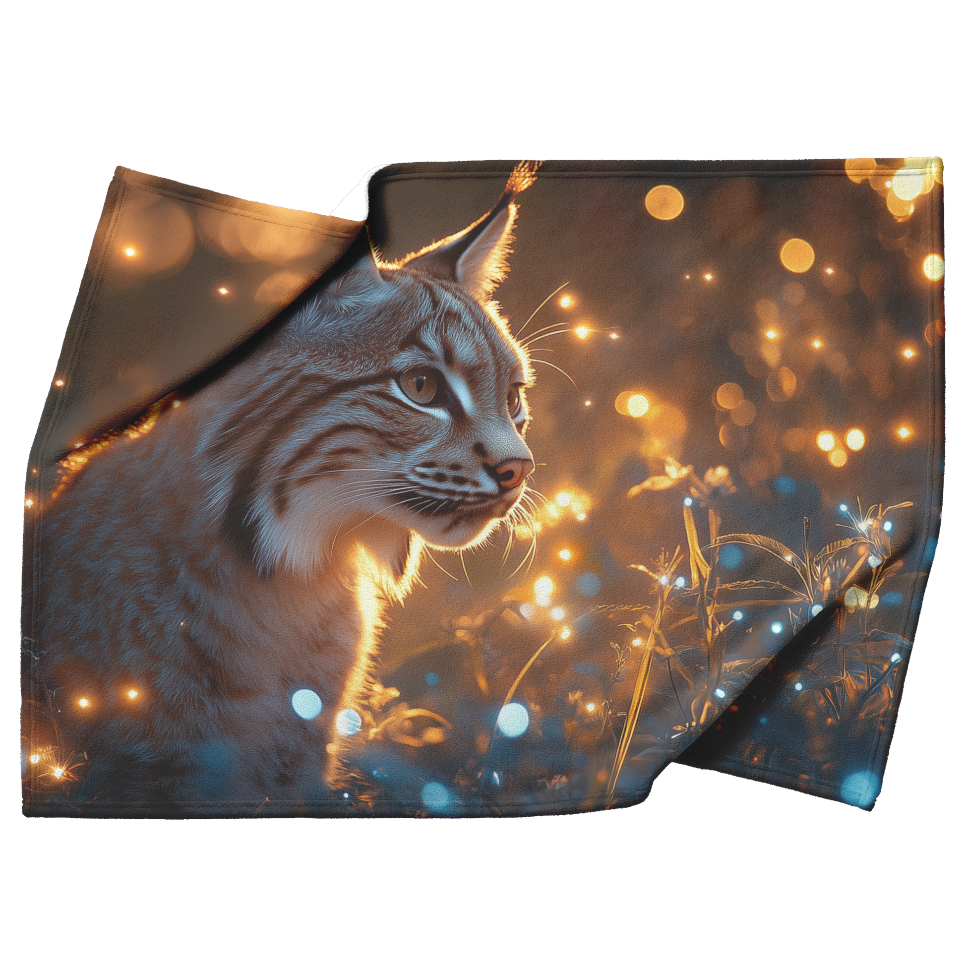 Lynx_Prowling_Through_a_Glowing_Biolumin_H_Blanket_Top_Bottom_Folds_Mockup.png