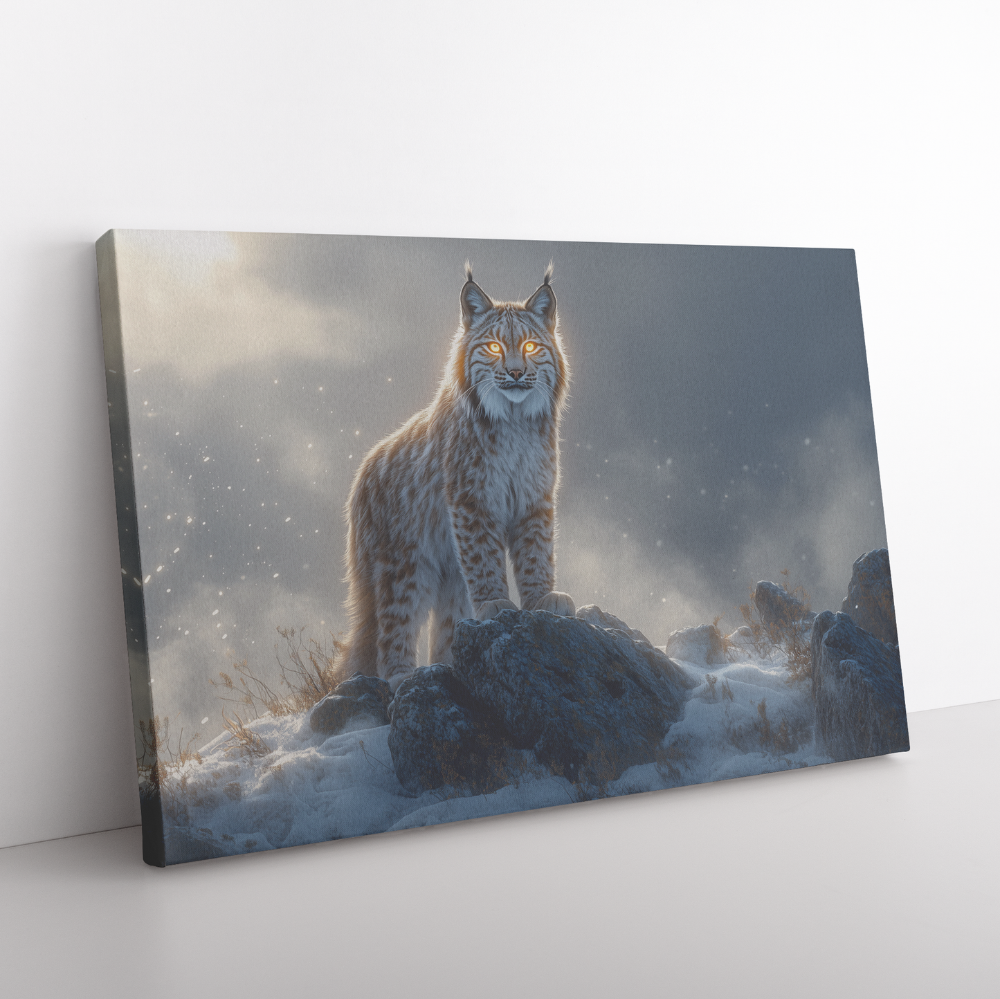 Lynx_Standing_Tall_with_Glowing_Golden_E_H_Rectangle_Angle_Floor_Mockup.png
