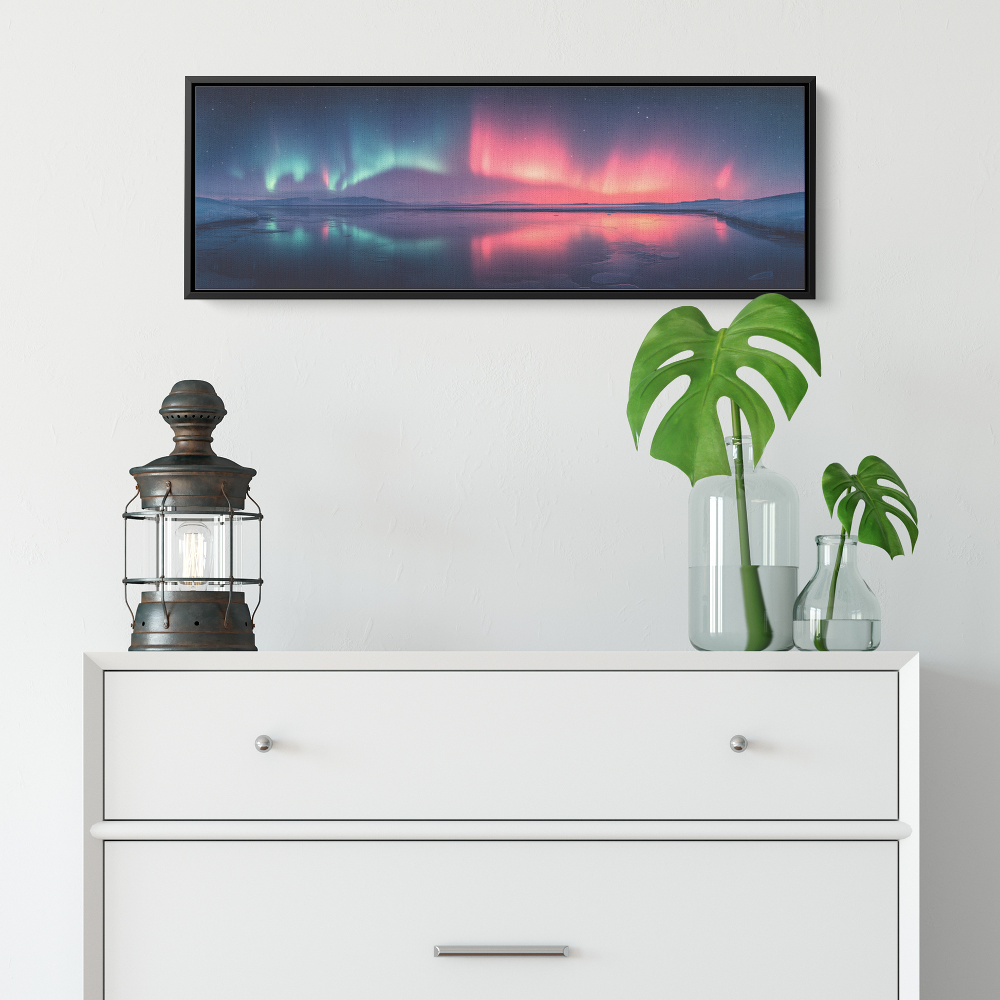 Magical_Aurora_Borealis_Icy_Ocean_Bay_Pi_Framed_Canvas_H_Panoramic_Small_Lifesty_Mockup.png