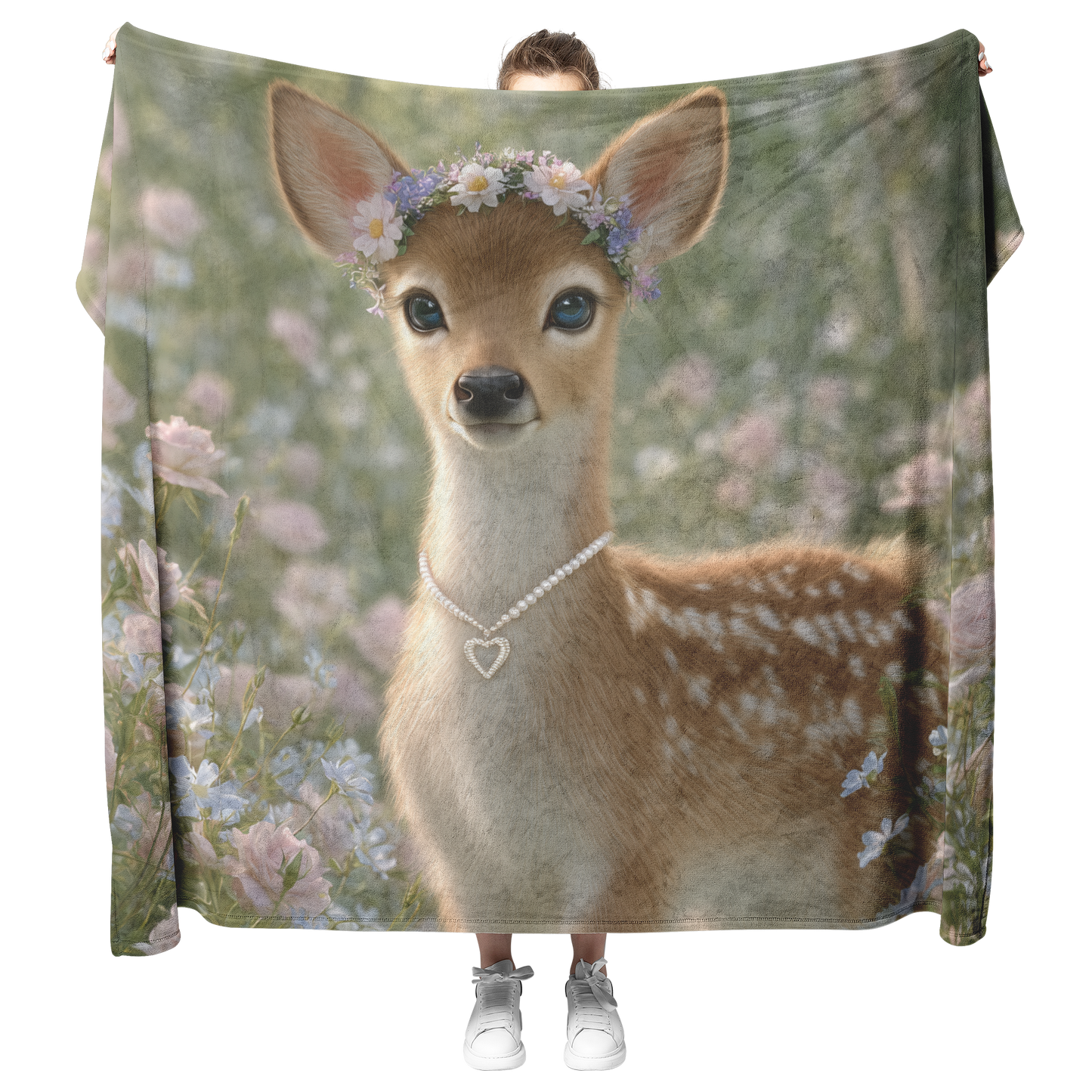 Magical_Baby_Deer_Wearing_Flower_Crown_H_H_Blanket_Model_Mockup.png_15350943