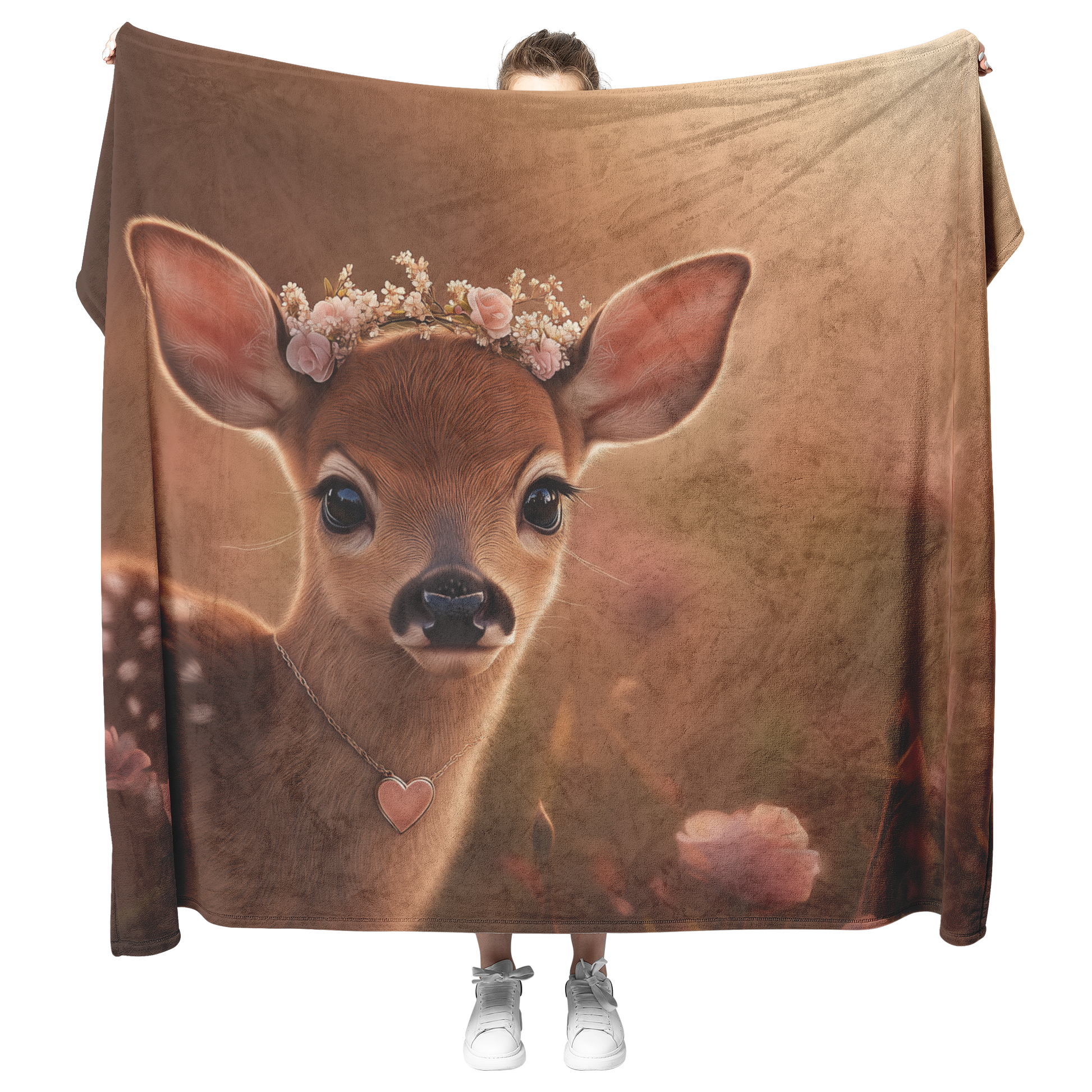 Magical_Baby_Deer_Wearing_Flower_Crown_H_H_Blanket_Model_Mockup.png_15350971