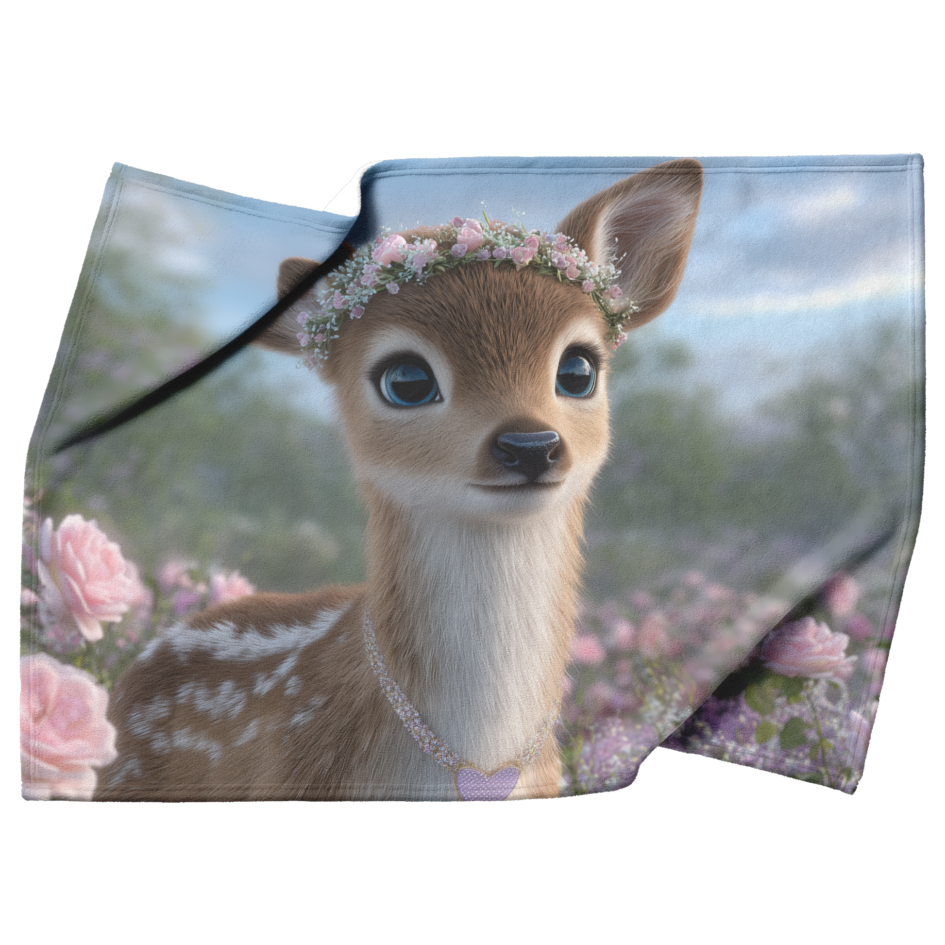 Magical_Baby_Deer_Wearing_Flower_Crown_H_H_Blanket_Top_Bottom_Folds_Mockup.png_15350952