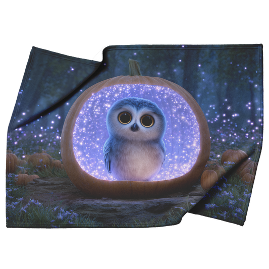 Magical_Baby_Owl_Inside_Glowing_Pumpkin__H_Blanket_Top_Bottom_Folds_Mockup.png
