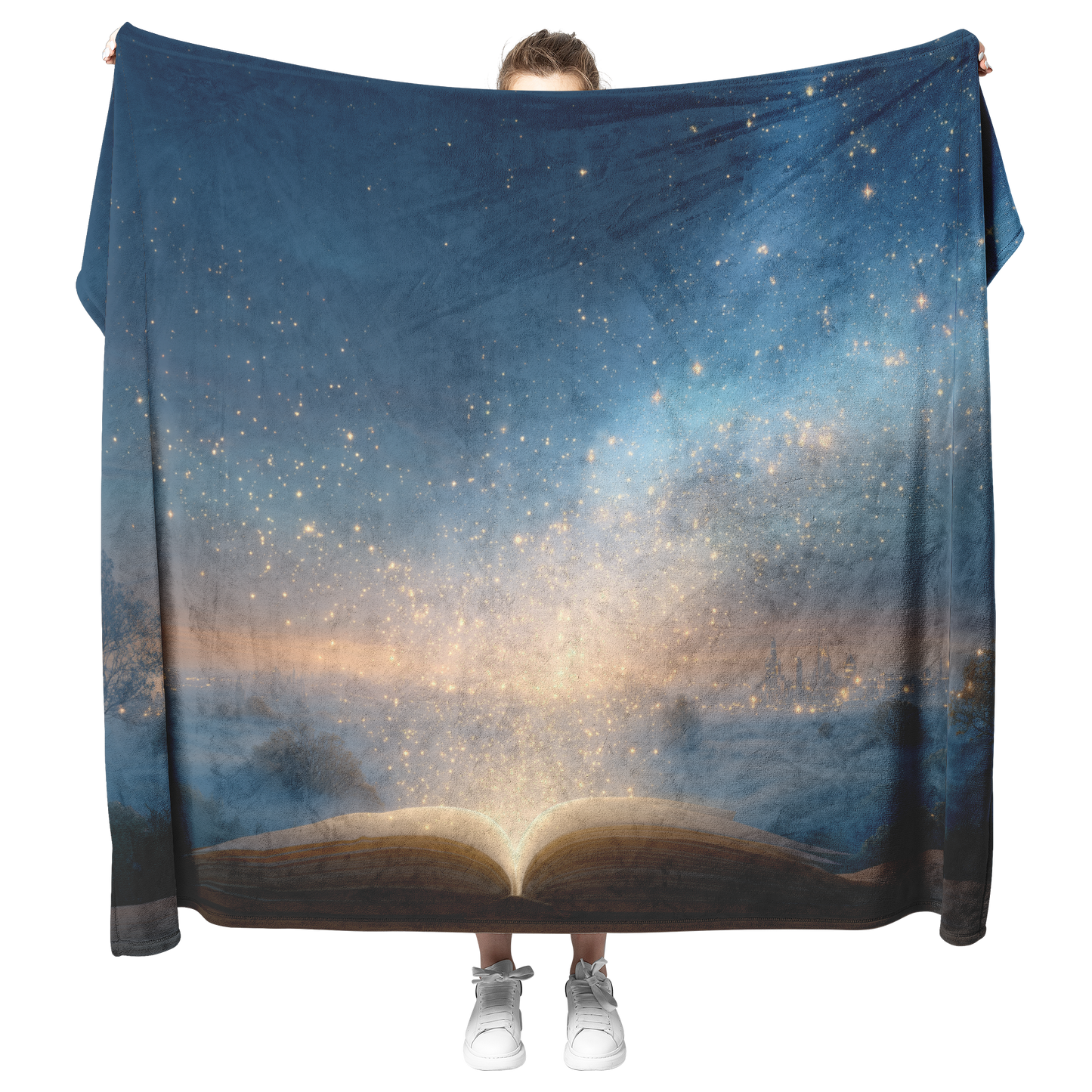 Magical_Bedtime_Storybook_Open_On_Table__H_Blanket_Model_Mockup.png