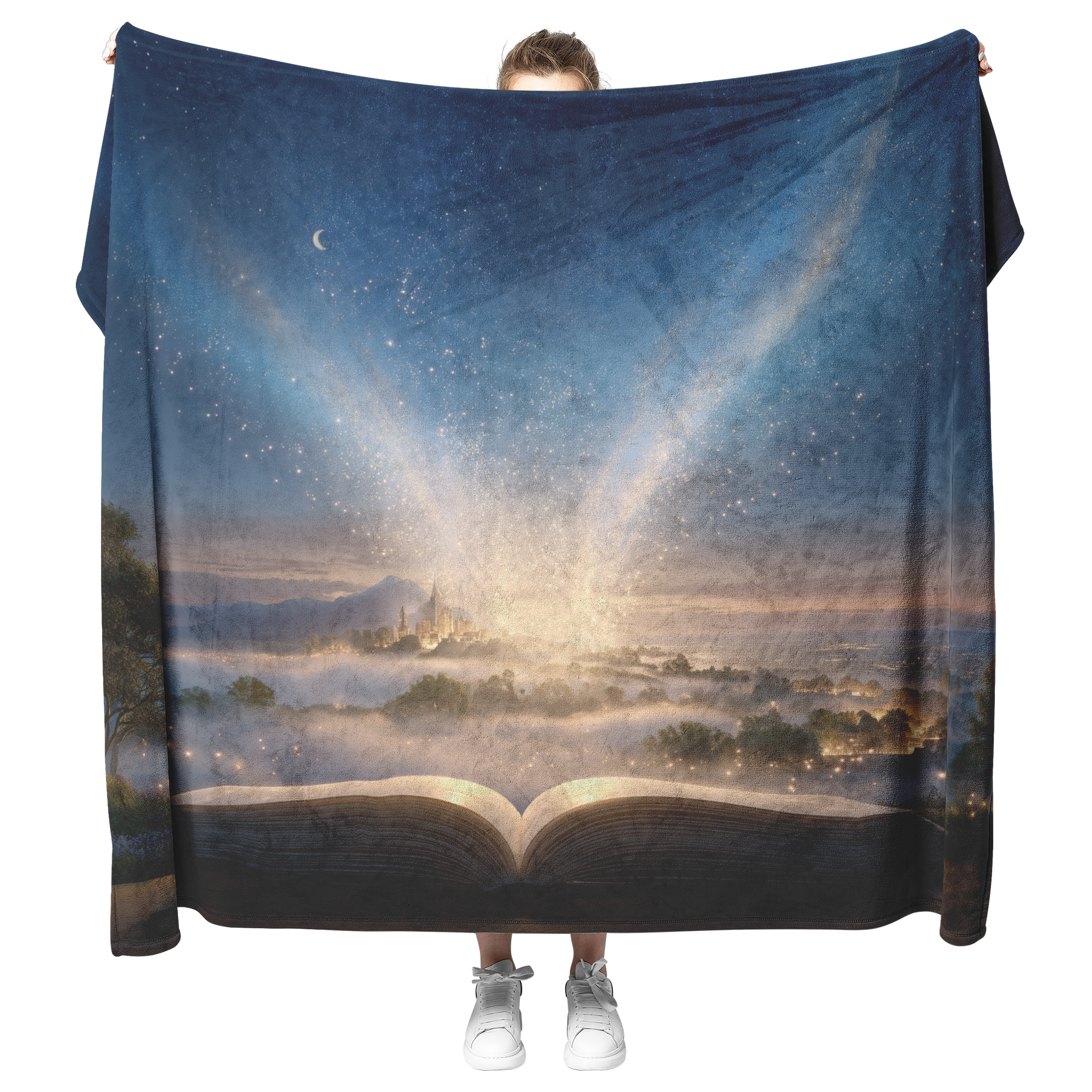Magical_Bedtime_Storybook_Open_On_Table__H_Blanket_Model_Mockup.png