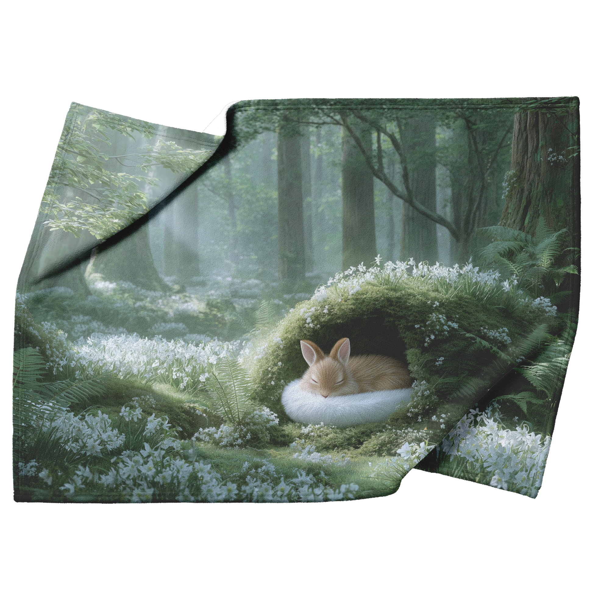 Magical_Bunny_Sleeping_In_Glowing_Egg_Sh_H_Blanket_Top_Bottom_Folds_Mockup.png_15282900