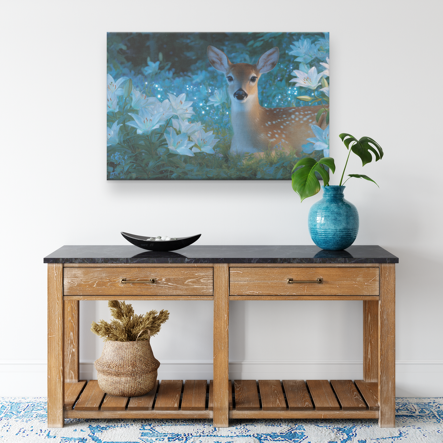 Magical_Deer_with_Blue_Eyes_Resting_in_G_H_Rectangle_Smaller_Lifestyle_Mockup.png_15430854