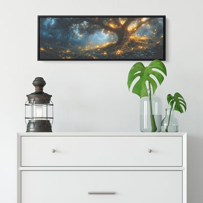 Magical_Forest_Fairies_Glowing_Trees_Lum_Framed_Canvas_H_Panoramic_Small_Lifesty_Mockup.png