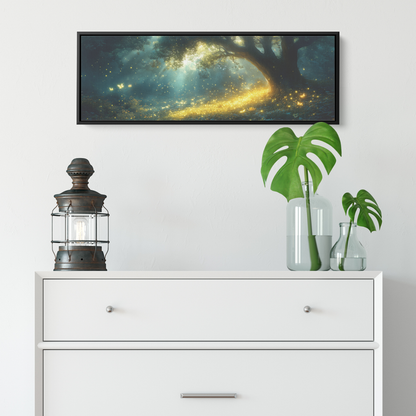 Magical_Forest_Fairies_Glowing_Trees_Lum_Framed_Canvas_H_Panoramic_Small_Lifesty_Mockup.png