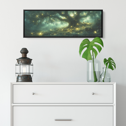 Magical_Forest_Fairies_Glowing_Trees_Lum_Framed_Canvas_H_Panoramic_Small_Lifesty_Mockup.png