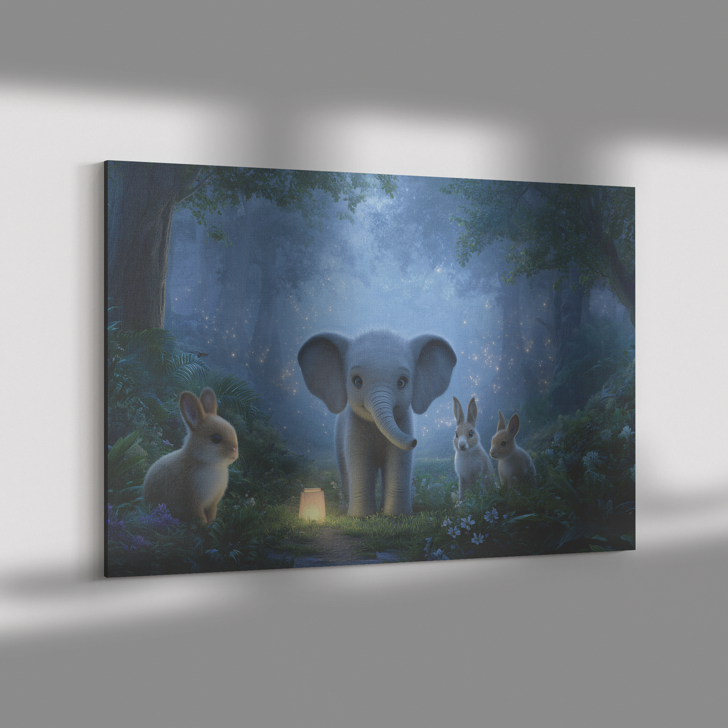 Magical_Forest_with_Baby_Elephant_and_An_H_Rectangle_Dramatic_Shadow_Mockup.png_15487884
