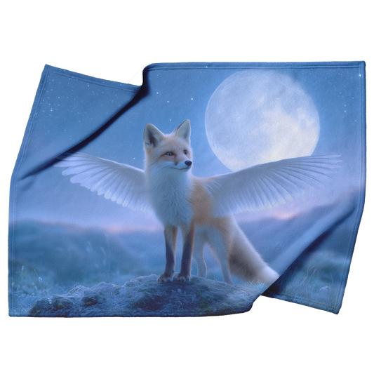 Magical_Fox_With_Wings_Standing_On_Glowi_H_Blanket_Top_Bottom_Folds_Mockup.png