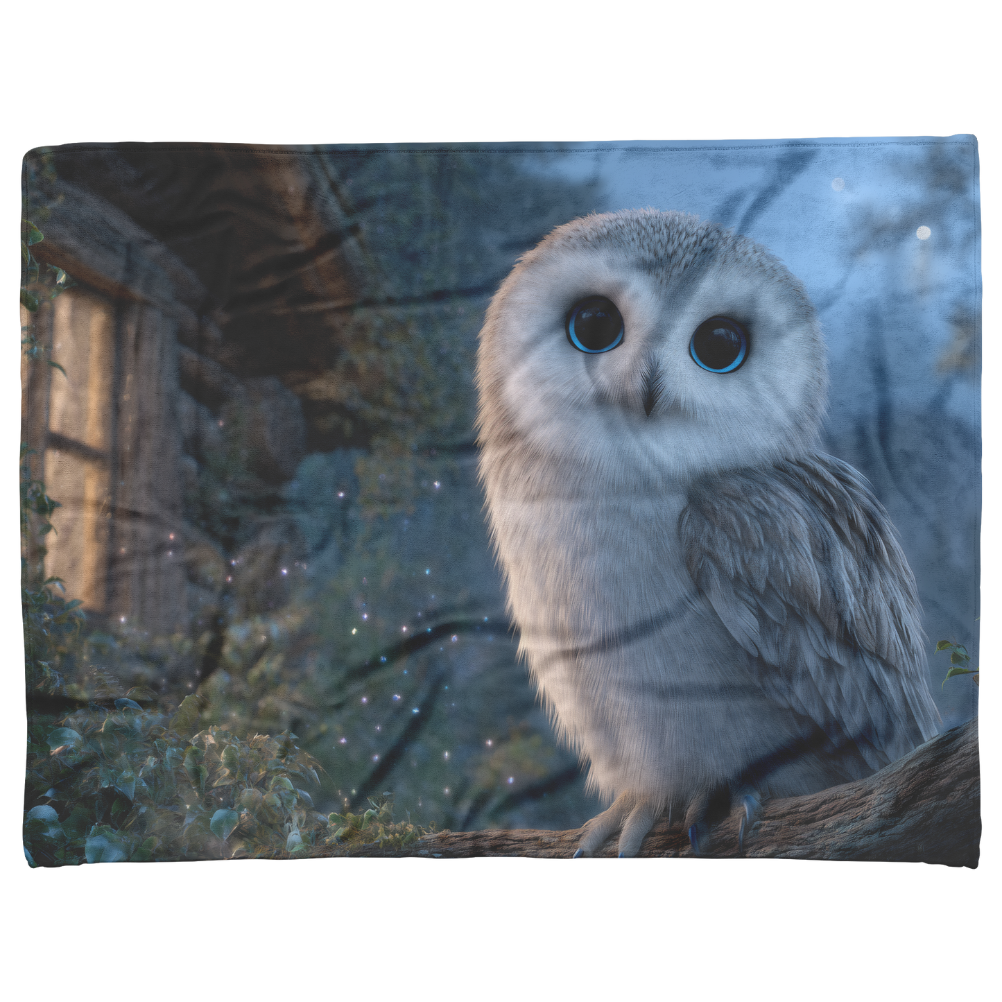 Magical_Owl_With_Blue_Eyes_Perched_On_Gl_H_Blanket_AS_Flat_Mockup.png