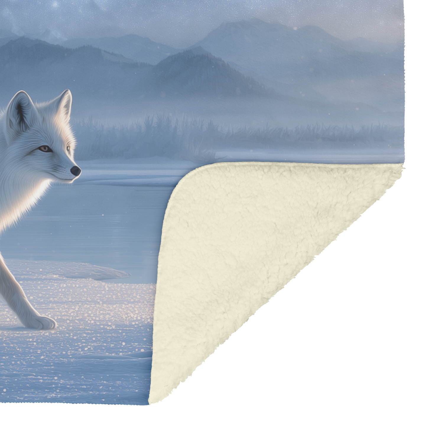 Magical_Winter_Fox_With_Silver_Fur_Walki_H_Blanket_Sherpa_Mockup.png