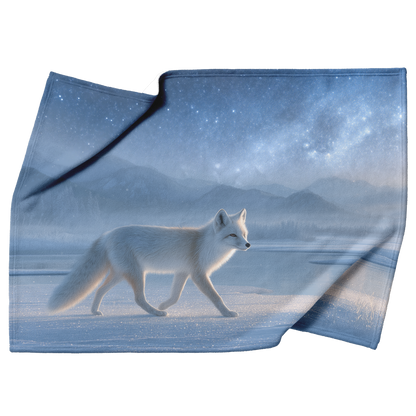 Magical_Winter_Fox_With_Silver_Fur_Walki_H_Blanket_Top_Bottom_Folds_Mockup.png