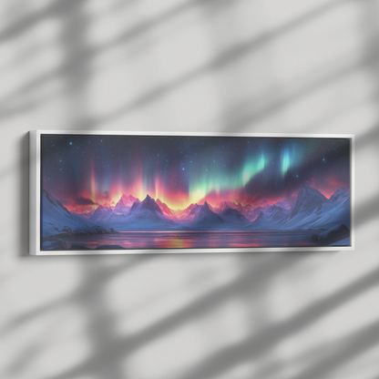 Majestic_Northern_Lights_Over_Snow_Cappe_Framed_Canvas_H_Panoramic_Dramatic_Shad_Mockup.png