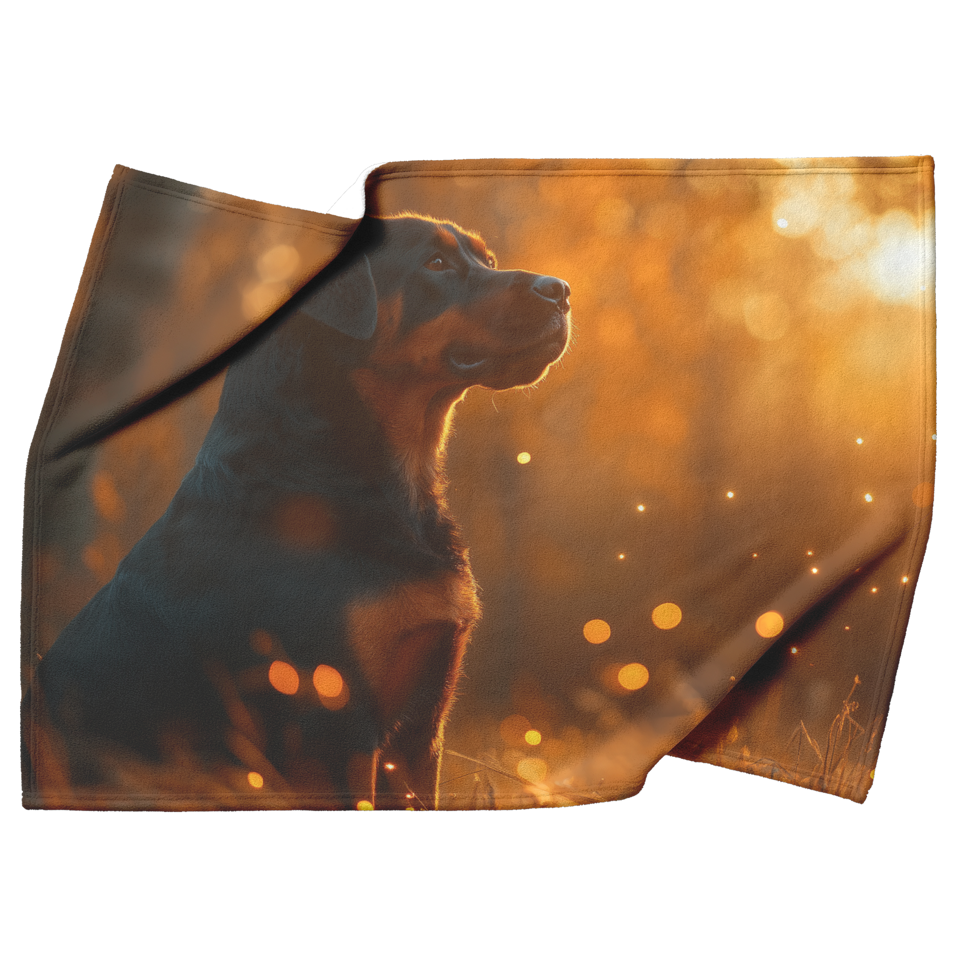 Majestic_Rottweiler_in_Forest_Clearing_w_H_Blanket_Top_Bottom_Folds_Mockup.png