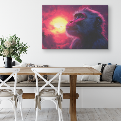 Mandrill_Silhouetted_Against_Glowing_Sun_H_Rectangle_Larger_Lifestyle_Mockup.png