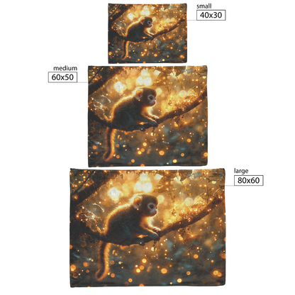 Marmoset_Swinging_from_Glowing_Vines_in__H_Blanket_Size_Options_Mockup.png
