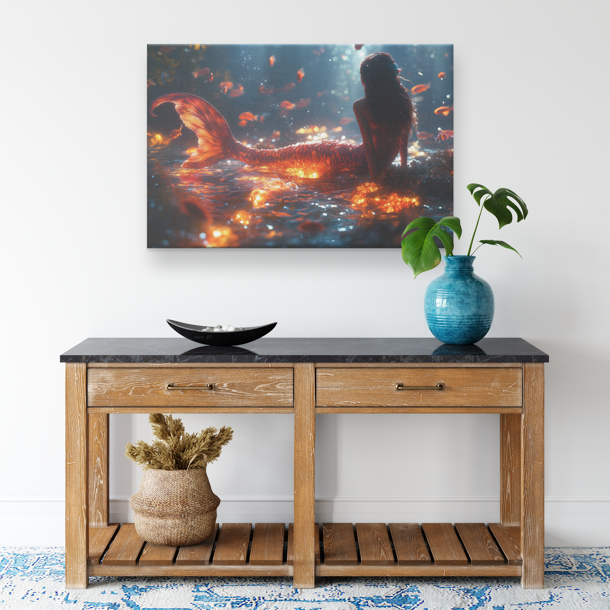 Mermaid_Sitting_on_Glowing_Coral_with_Tr_H_Rectangle_Smaller_Lifestyle_Mockup.png