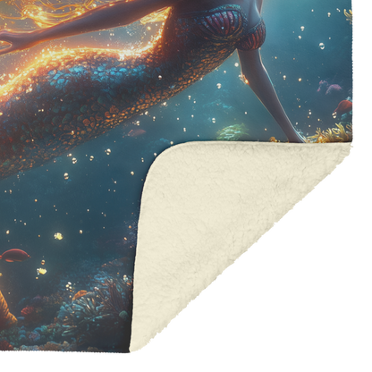 Mermaid_with_Iridescent_Hair_Swimming_Th_H_Blanket_Sherpa_Mockup.png