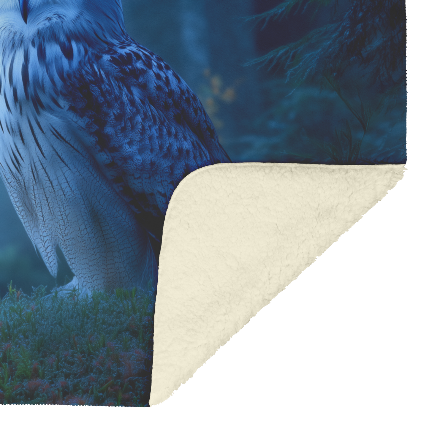 Moonlight_Owl_With_Blue_Eyes_And_Mystica_H_Blanket_Sherpa_Mockup.png