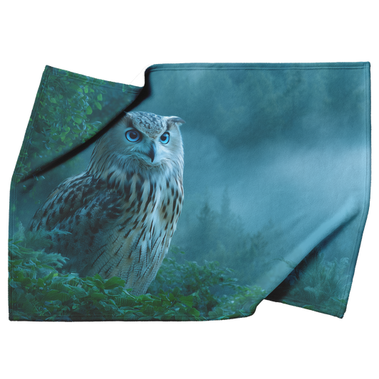 Moonlight_Owl_With_Blue_Eyes_And_Mystica_H_Blanket_Top_Bottom_Folds_Mockup.png