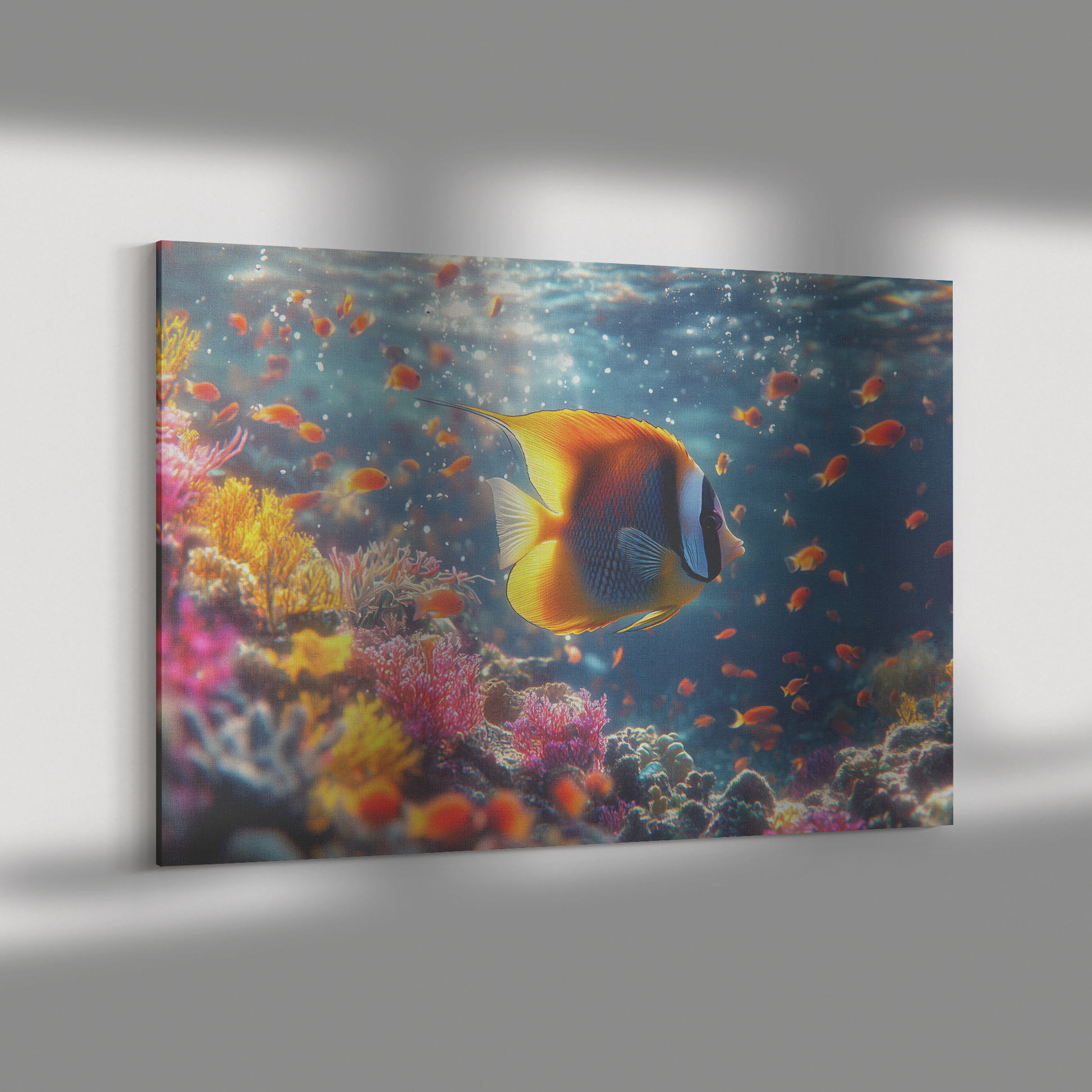 Moorish_Idol_Swimming_Near_Glowing_Cryst_H_Rectangle_Dramatic_Shadow_Mockup.png