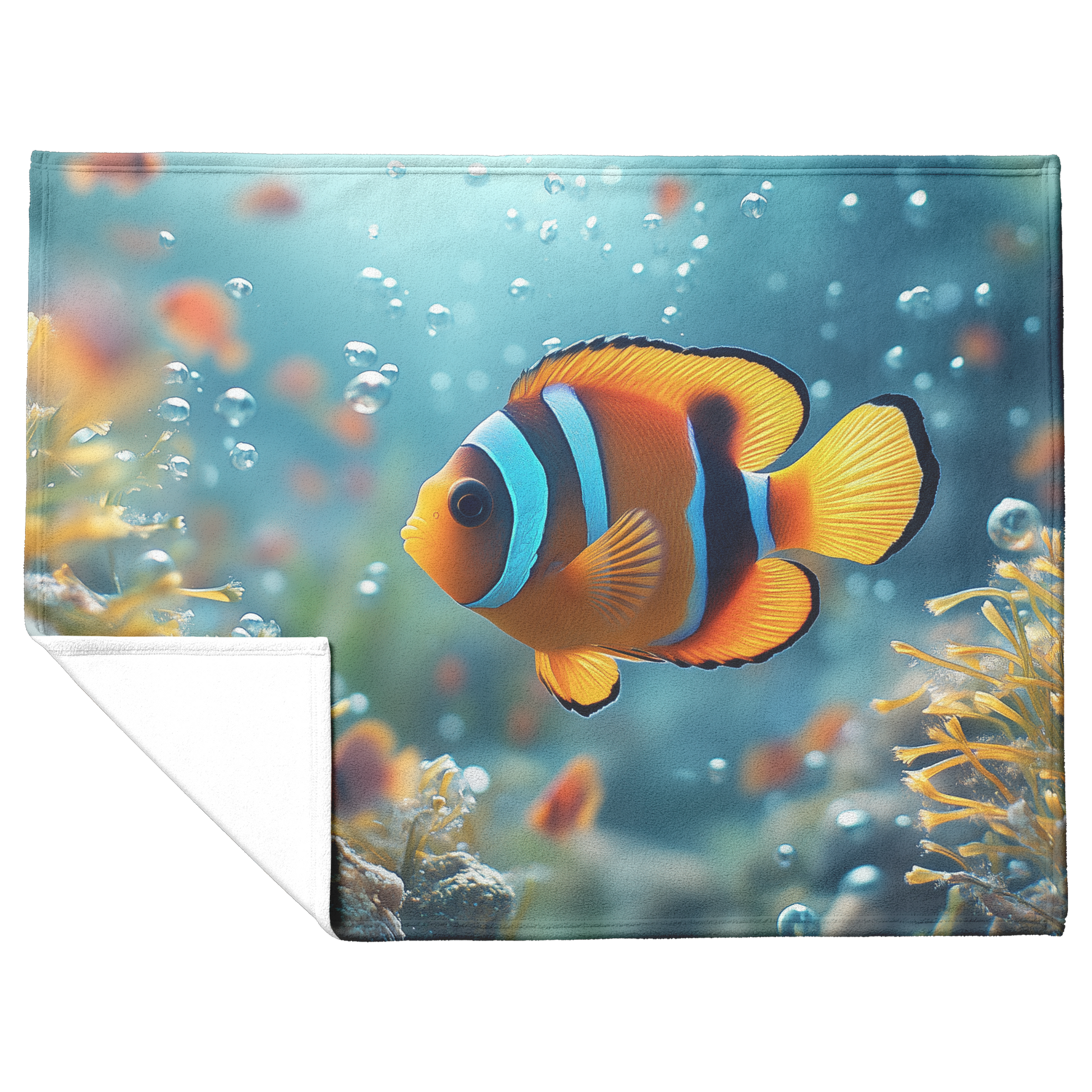 Moorish_Idol_Swimming_Near_Glowing_Sea_G_H_Blanket_Flat_Fold_Mockup.png
