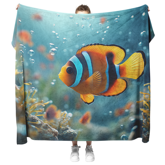 Moorish_Idol_Swimming_Near_Glowing_Sea_G_H_Blanket_Model_Mockup.png