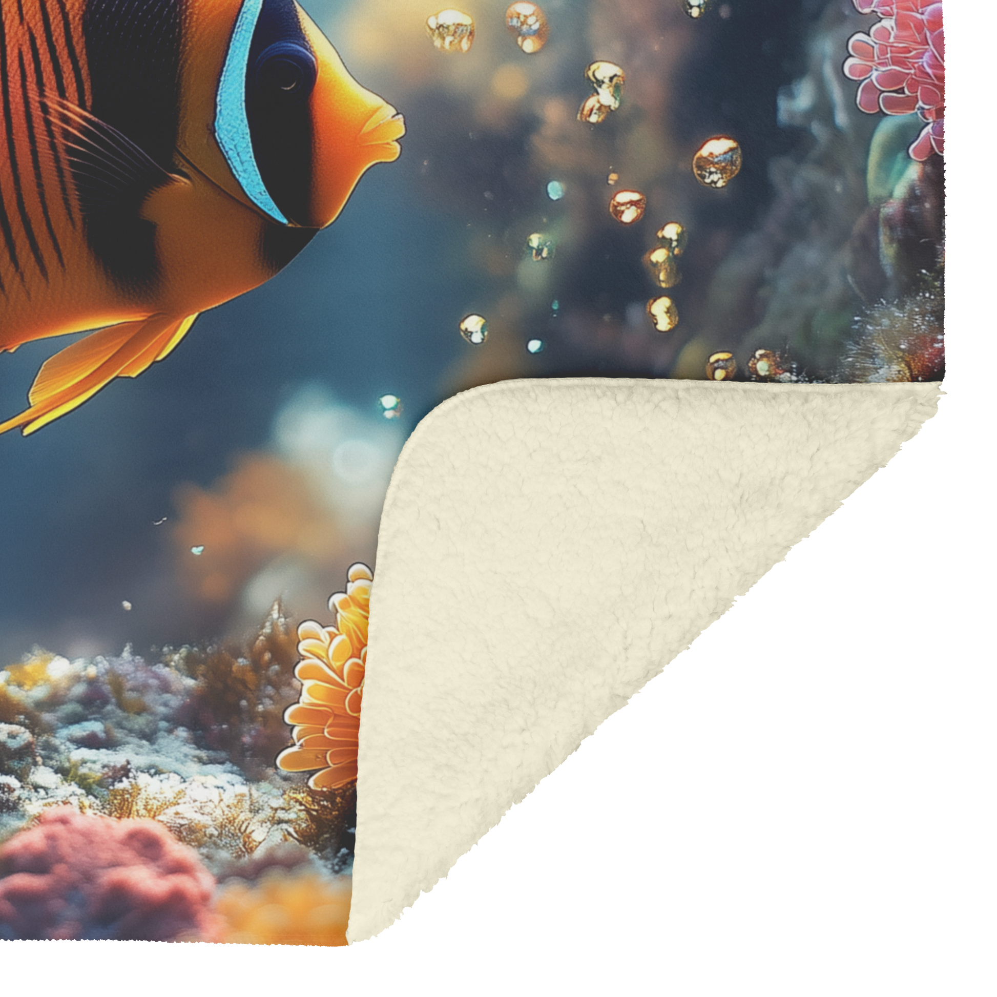 Moorish_Idol_Swimming_Near_Glowing_Sea_G_H_Blanket_Sherpa_Mockup.png