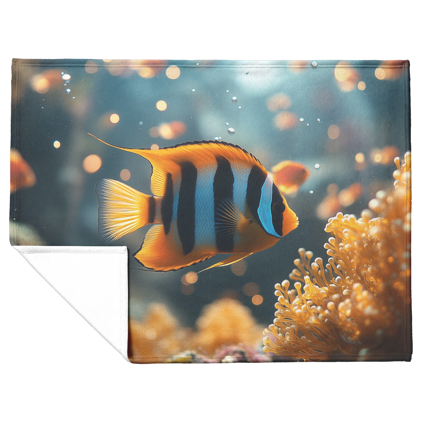 Moorish_Idol_Swimming_Through_Glowing_Co_H_Blanket_Flat_Fold_Mockup.png