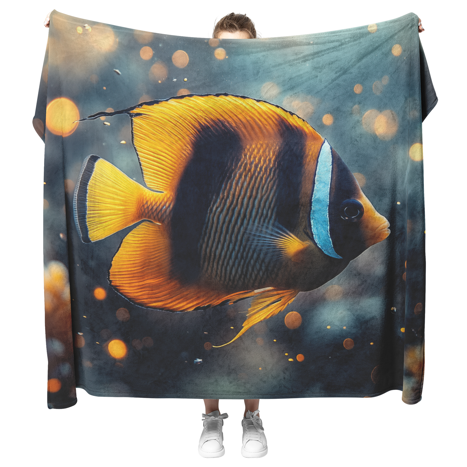 Moorish_Idol_Swimming_Through_Glowing_Co_H_Blanket_Model_Mockup.png