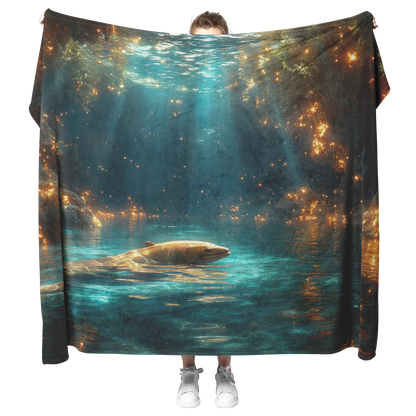 Moray_Eel_Resting_in_Glowing_Underwater__H_Blanket_Model_Mockup.png
