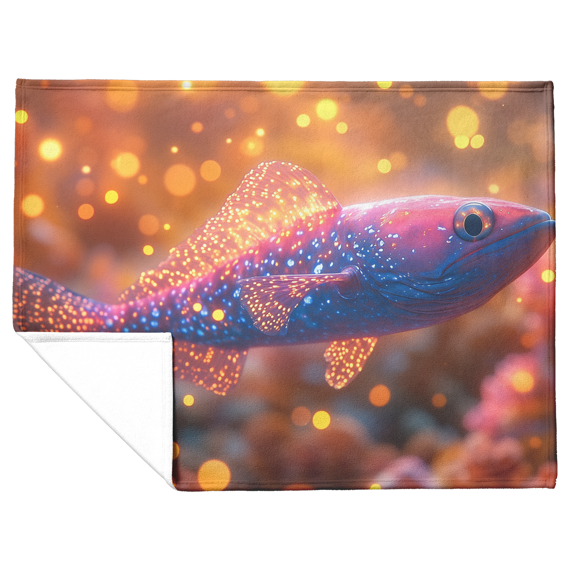 Moray_Eel_Swimming_Through_Glowing_Coral_H_Blanket_Flat_Fold_Mockup.png