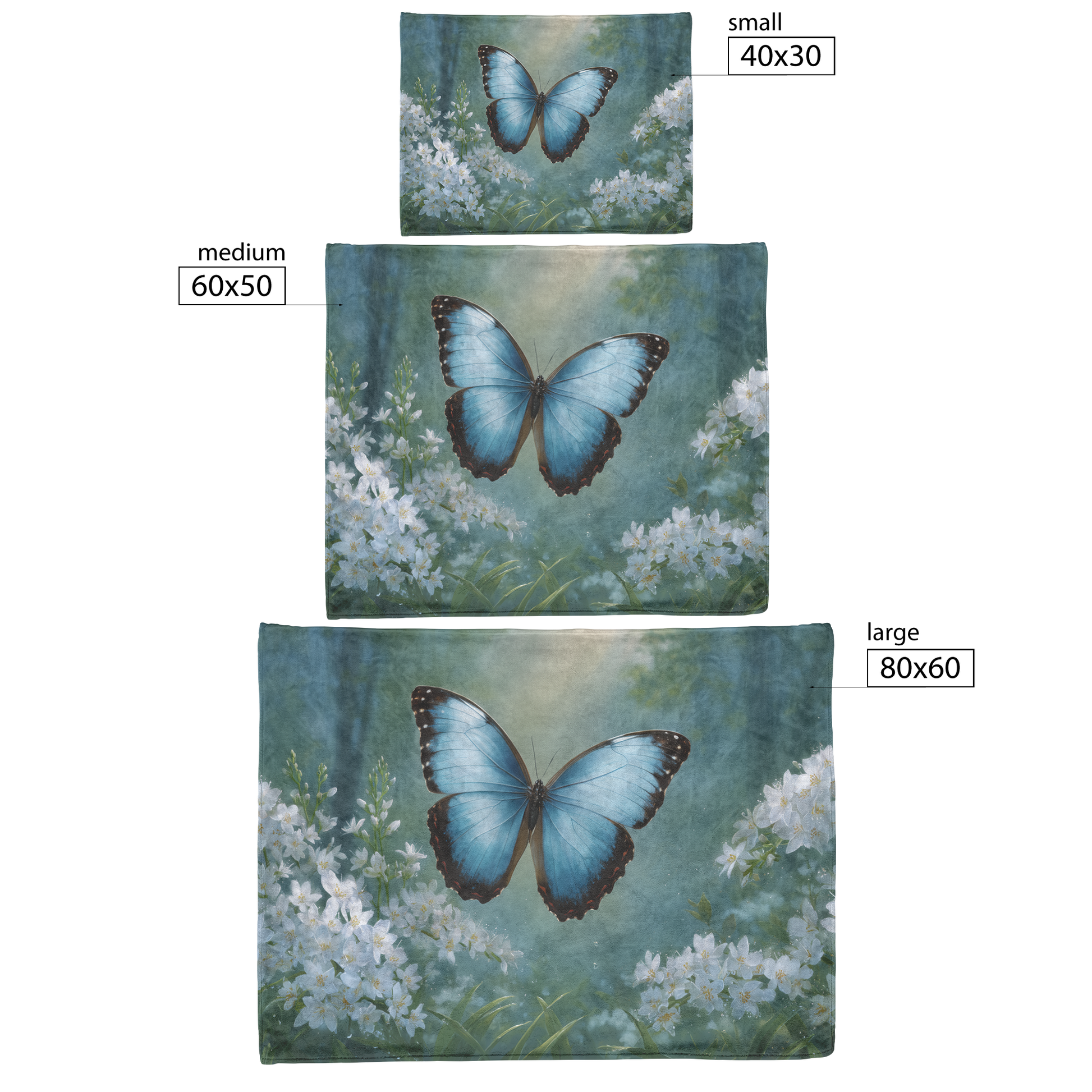 Morpho_Butterfly_Perched_On_Dew_Covered__H_Blanket_Size_Options_Mockup.png