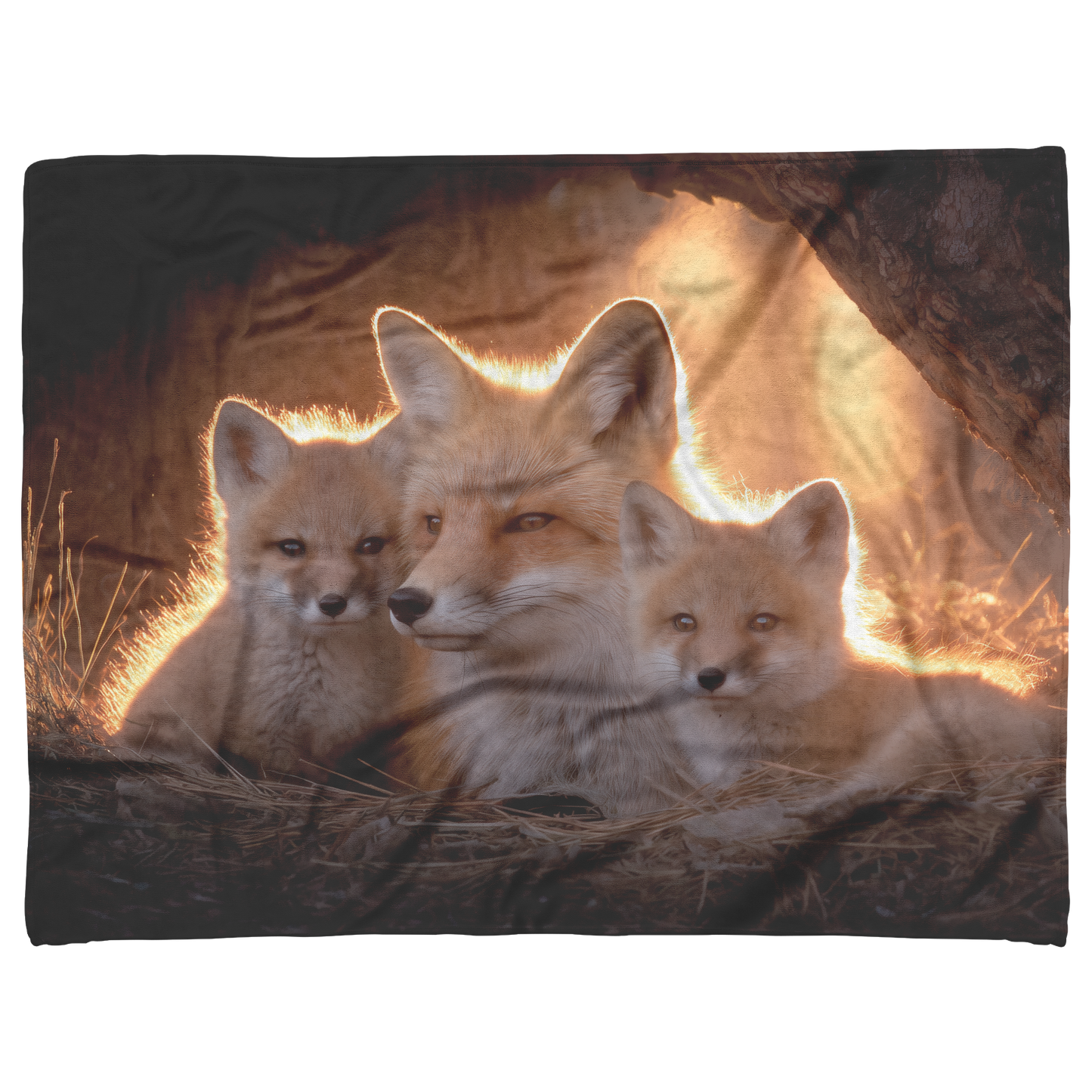 Mother_Fox_And_Cubs_Snuggled_In_Glowing__H_Blanket_AS_Flat_Mockup.png