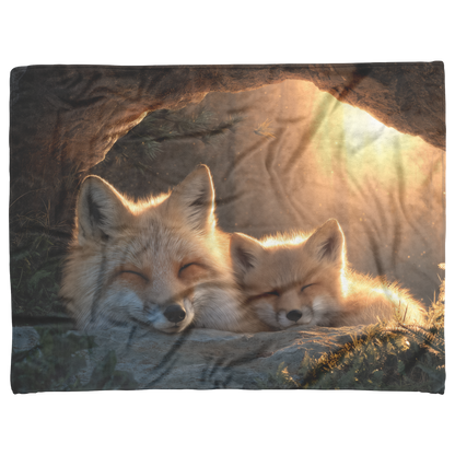 Mother_Fox_And_Cubs_Snuggled_In_Glowing__H_Blanket_AS_Flat_Mockup.png