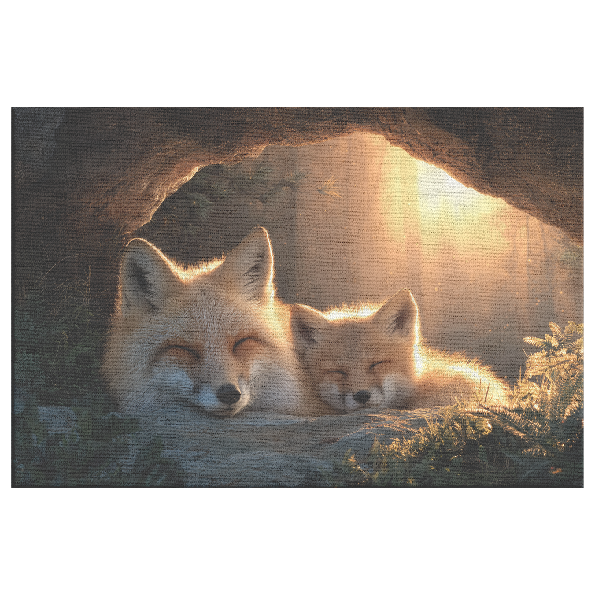 Mother_Fox_and_Cubs_Snuggled_in_Glowing__H_Rectangle_Main_Mockup.png_15524206