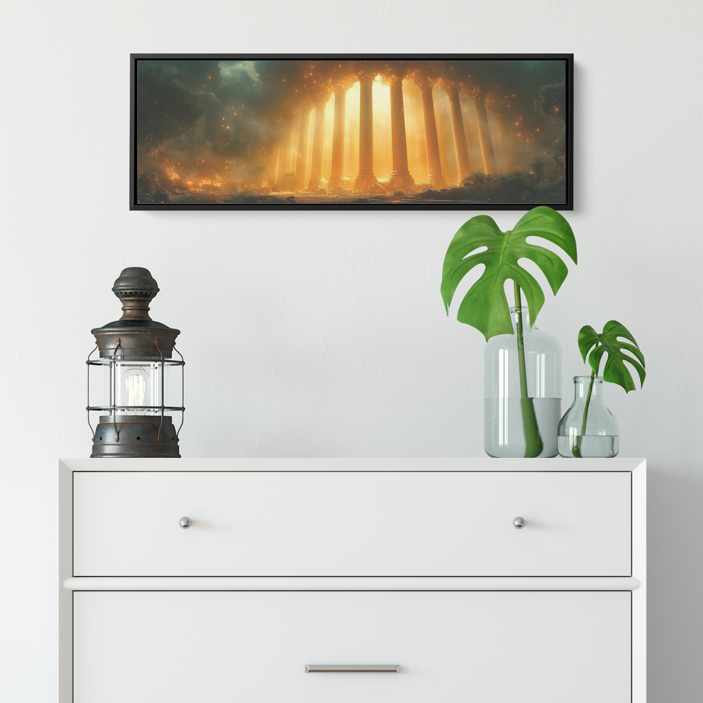 Mystical_Divine_Pillars_Supporting_World_Framed_Canvas_H_Panoramic_Small_Lifesty_Mockup.png