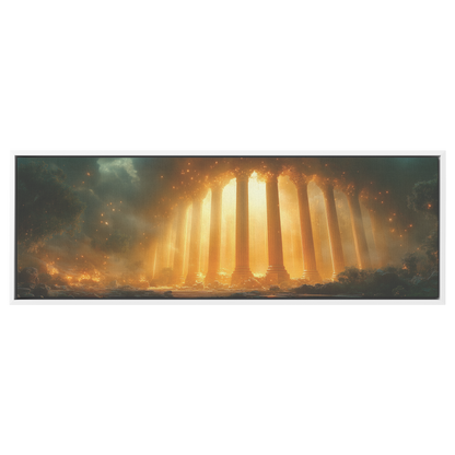 Mystical_Divine_Pillars_Supporting_World_White_Framed_Canvas_H_Panoramic_Main_Mockup.png